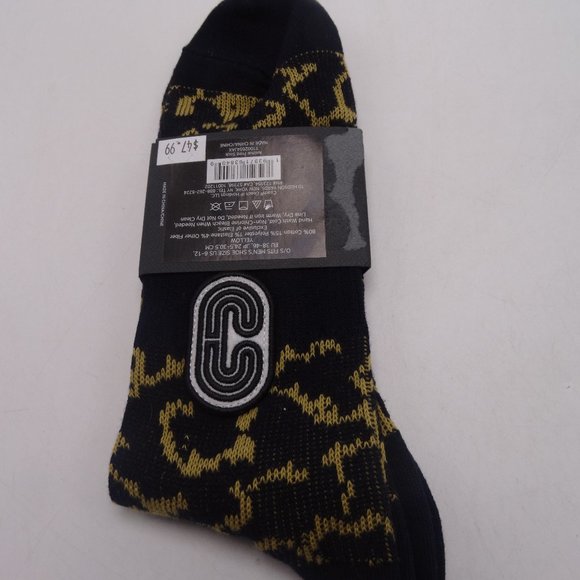 COACH Other - Coach "C" Men's Crew Socks NewOne Size Fits All New